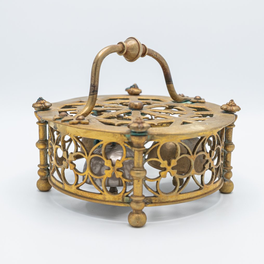 Neo-Gothic consecration altar, 19th century - Bronze - 1850-1900 #2.1