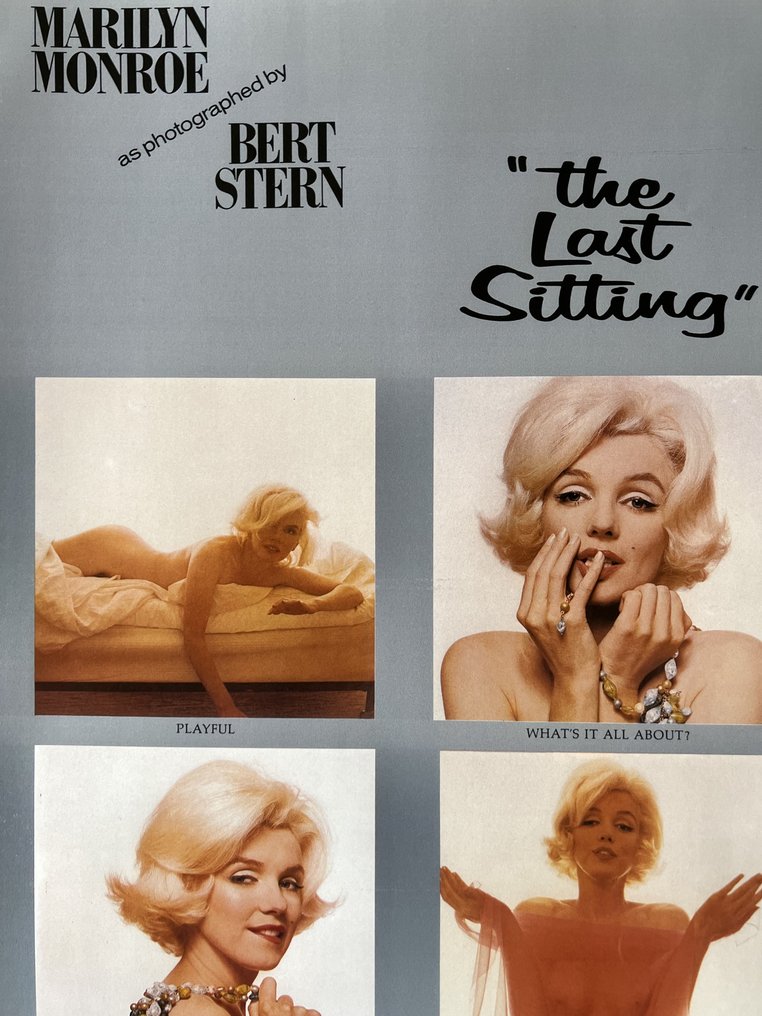 Bert Stern - Marilyn Monroe, The Last Sitting by Bert Stern - 1980s #1.0