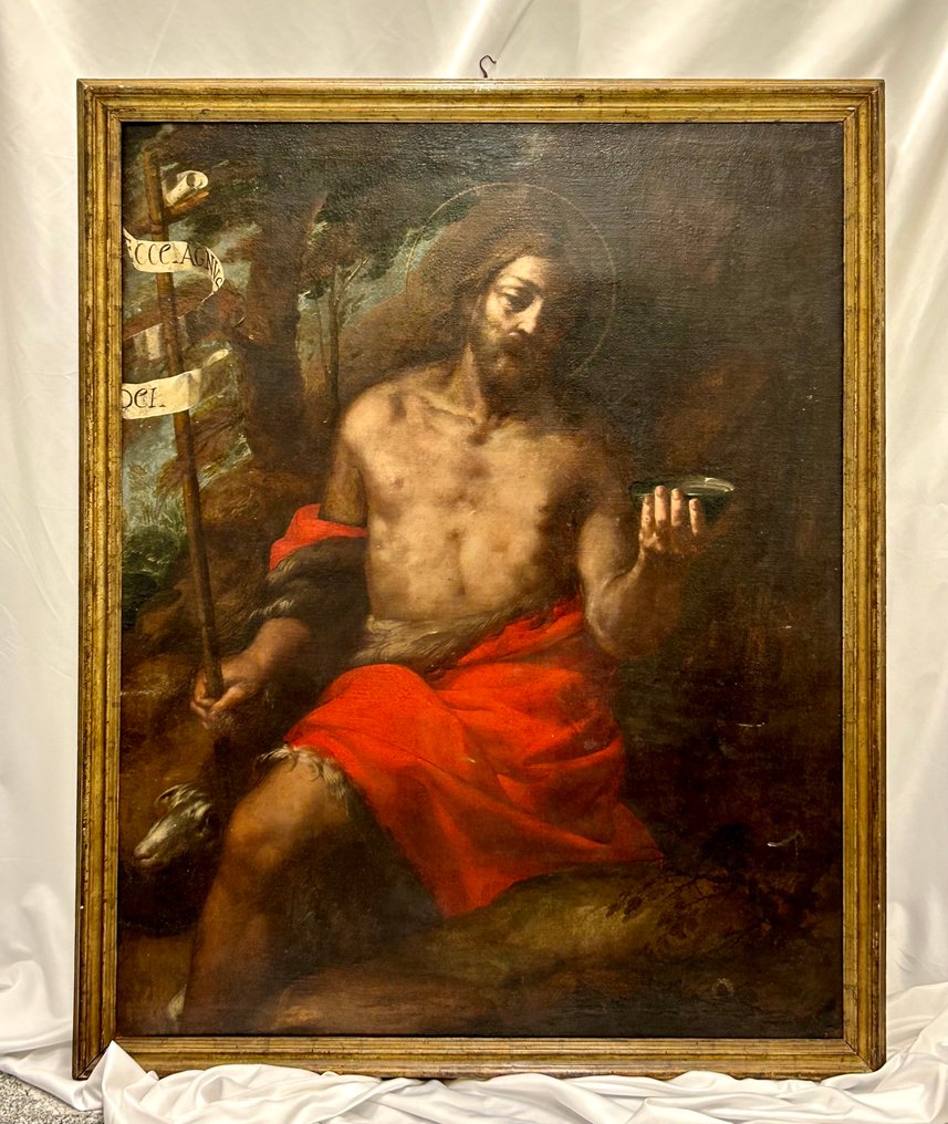 Annibale Carracci (1560-1609), ambito di - San Giovanni Battista - XL format #4.3