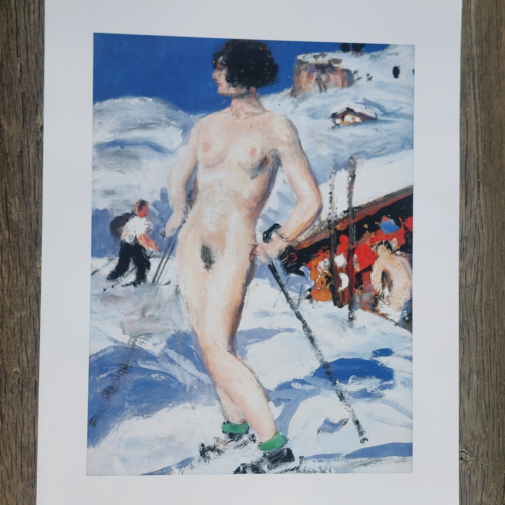 Alfons Walde - Nude in the Alps #1.0