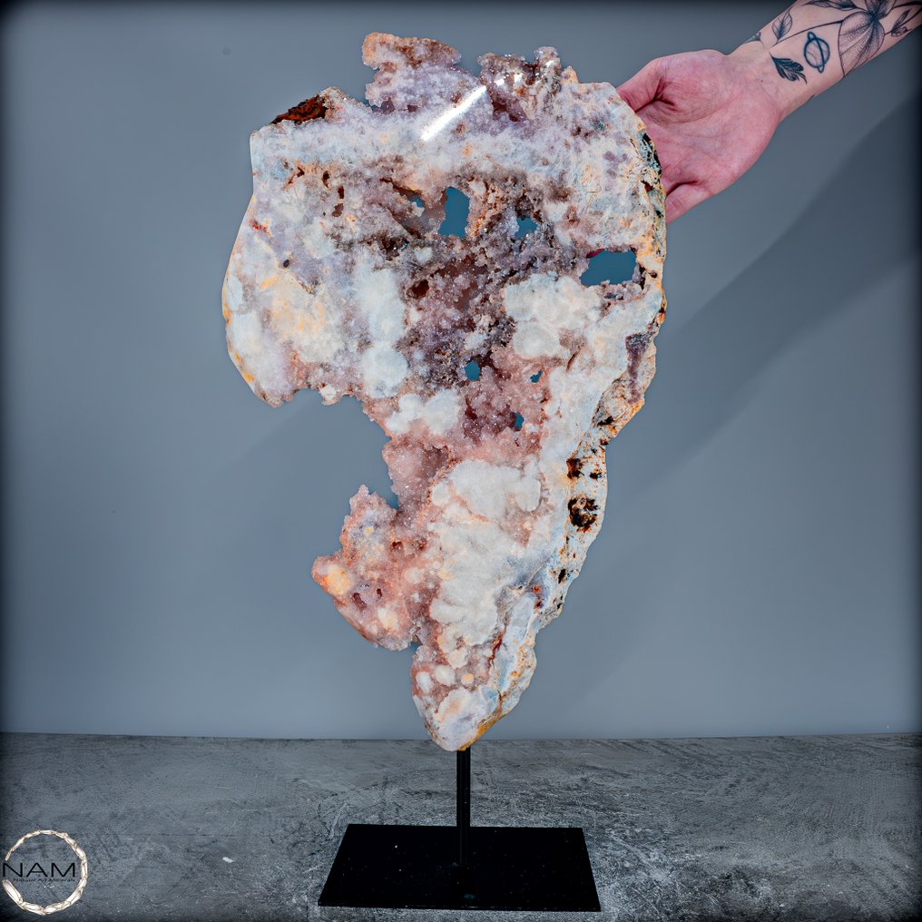 Φυσικός ροζ-λιλά αμέθοδος σε βάση- 2976.39 g #3.2