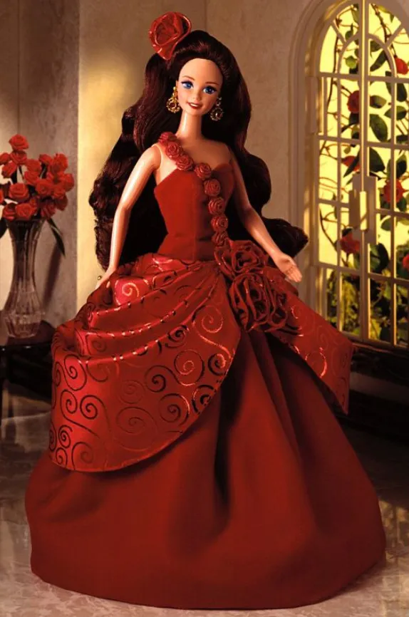 Mattel  - Barbie doll - Radiant Rose - Society Style Collection - 1996 - 1990-2000 - U.S. #1.0