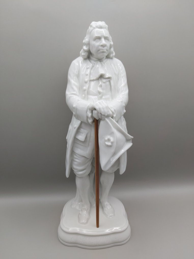 Royal Copenhagen - Axel Locher - Figur - Schauspieler Peter Jerndorff als Jeronimus aus Erasmus Montanus - Porcelæn #1.0