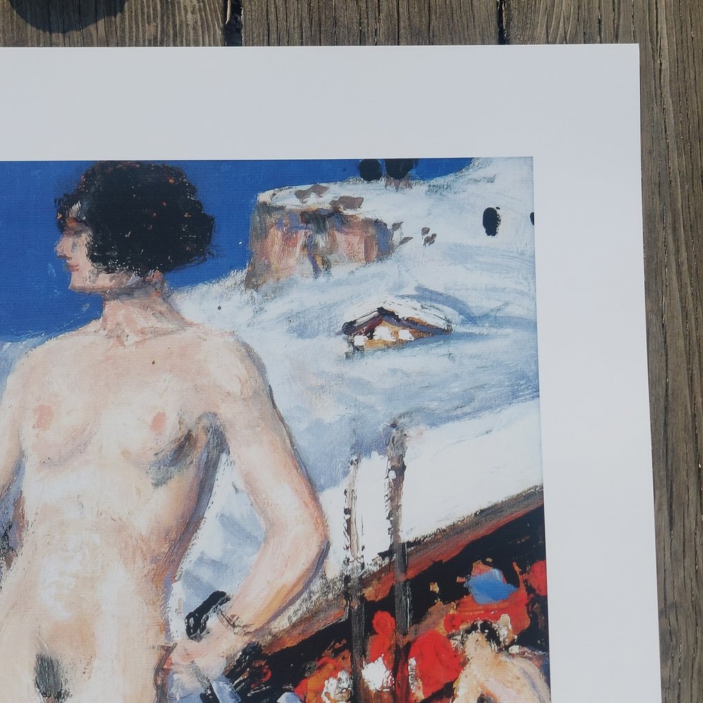 Alfons Walde - Nude in the Alps #2.1