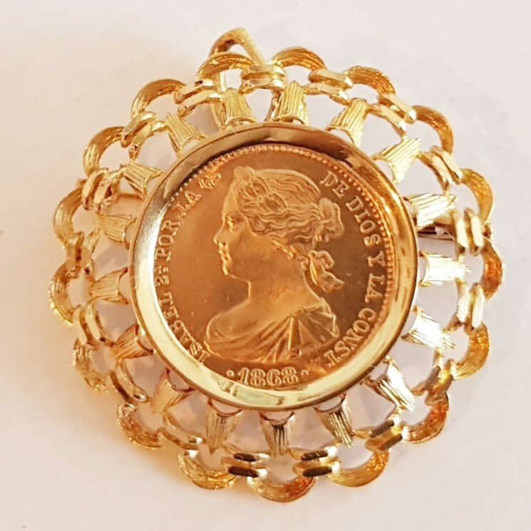 Broche - 21 kt. Geel goud #1.0