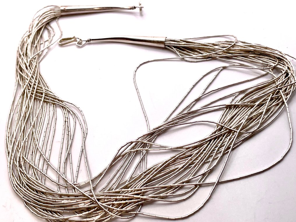 Liquid silver 30+ fili - Navajo - Stati Uniti #3.2