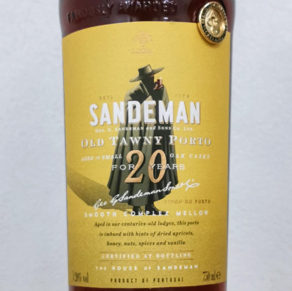Sandeman - 20 years old Tawny -  Douro  - 2 Flaskor (0,75L) #3.2