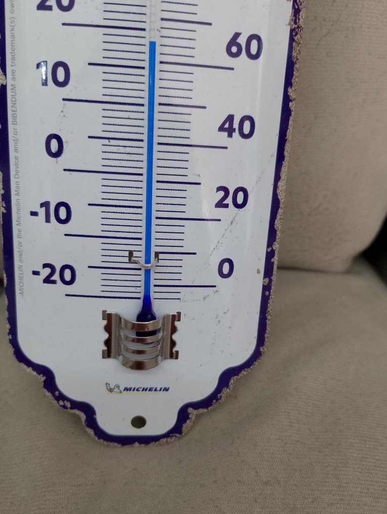 Nostalgic Art Berlín - Termometer - Metall - Michelin dekk #4.3