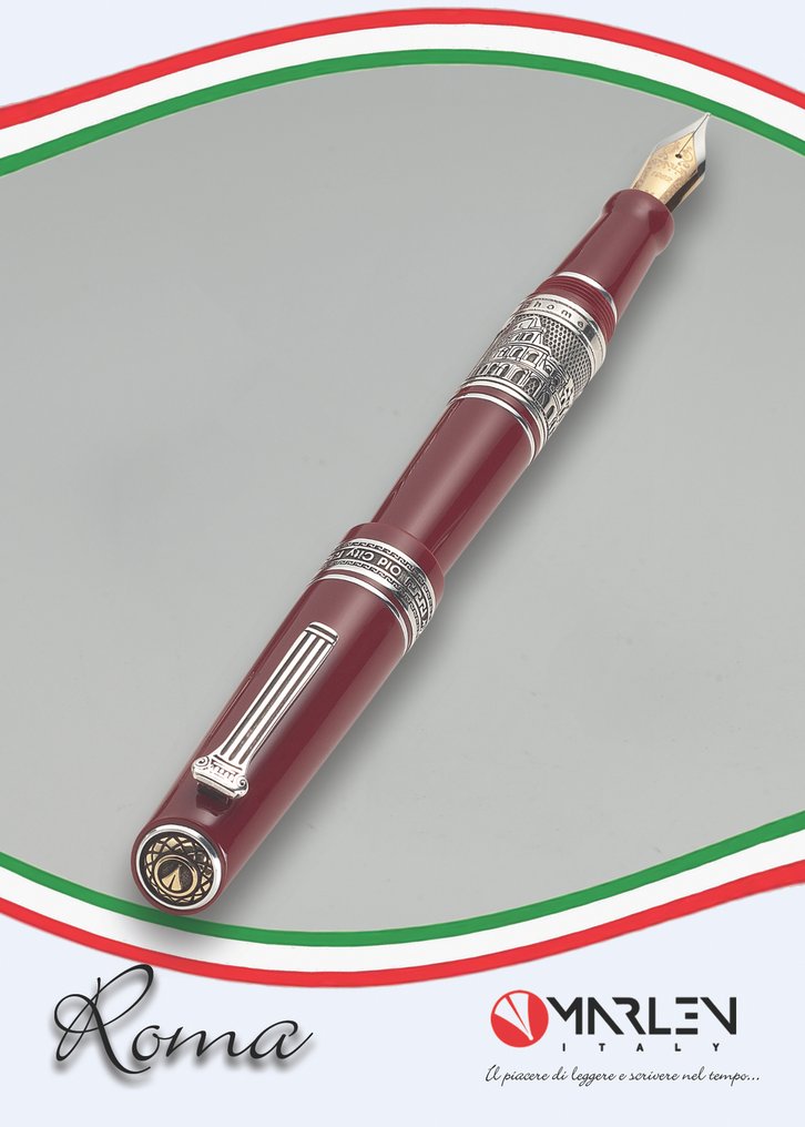 Marlen - Antiche Città Italiane: Roma - Edizione Numerata in Resina Italiana e Argento - Vulpen #2.1