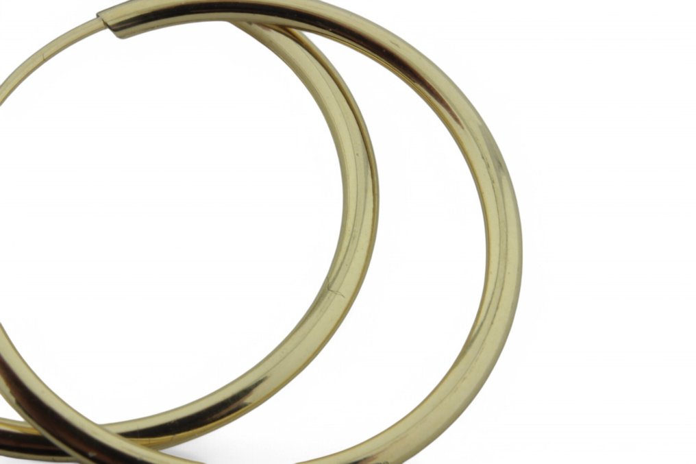 Ingen reservasjonspris - Øredobber - 18 karat Gull #1.0