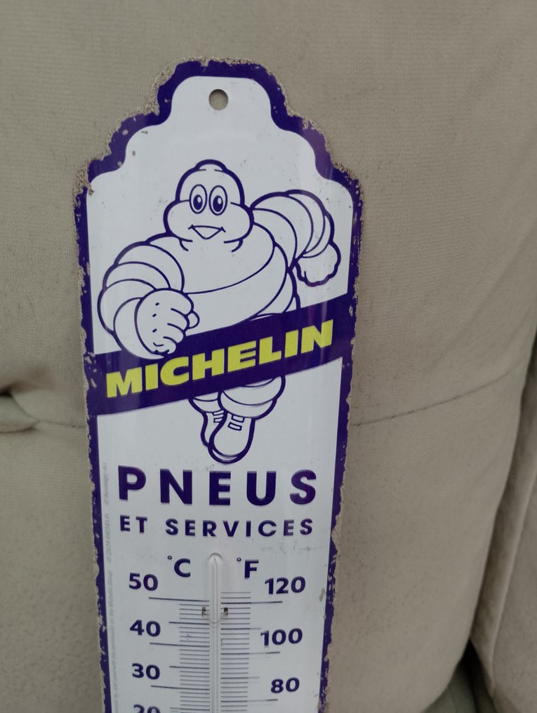 Nostalgic Art Berlín - Termometer - Metall - Michelin dekk #3.2