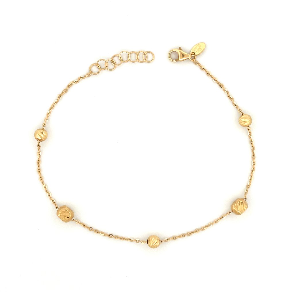 No reserve price - Handmade - Bracelet - 1.5 g - 18 kt. Yellow gold #2.1