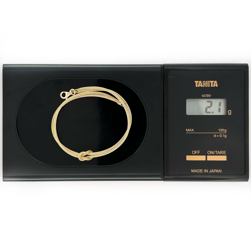 No Reserve Price - Handmade - Bracelet - Nodo - 2.1 g - 18 kt. Yellow gold #4.3