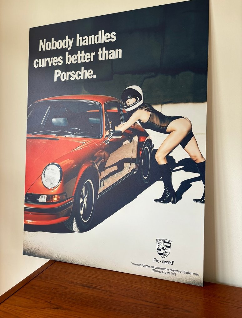 David Ingram - Porsche - It all started with a dream … a Porsche 911 dream: Poster/print - Poster/Print Vintage Porsche Ad - #1.0