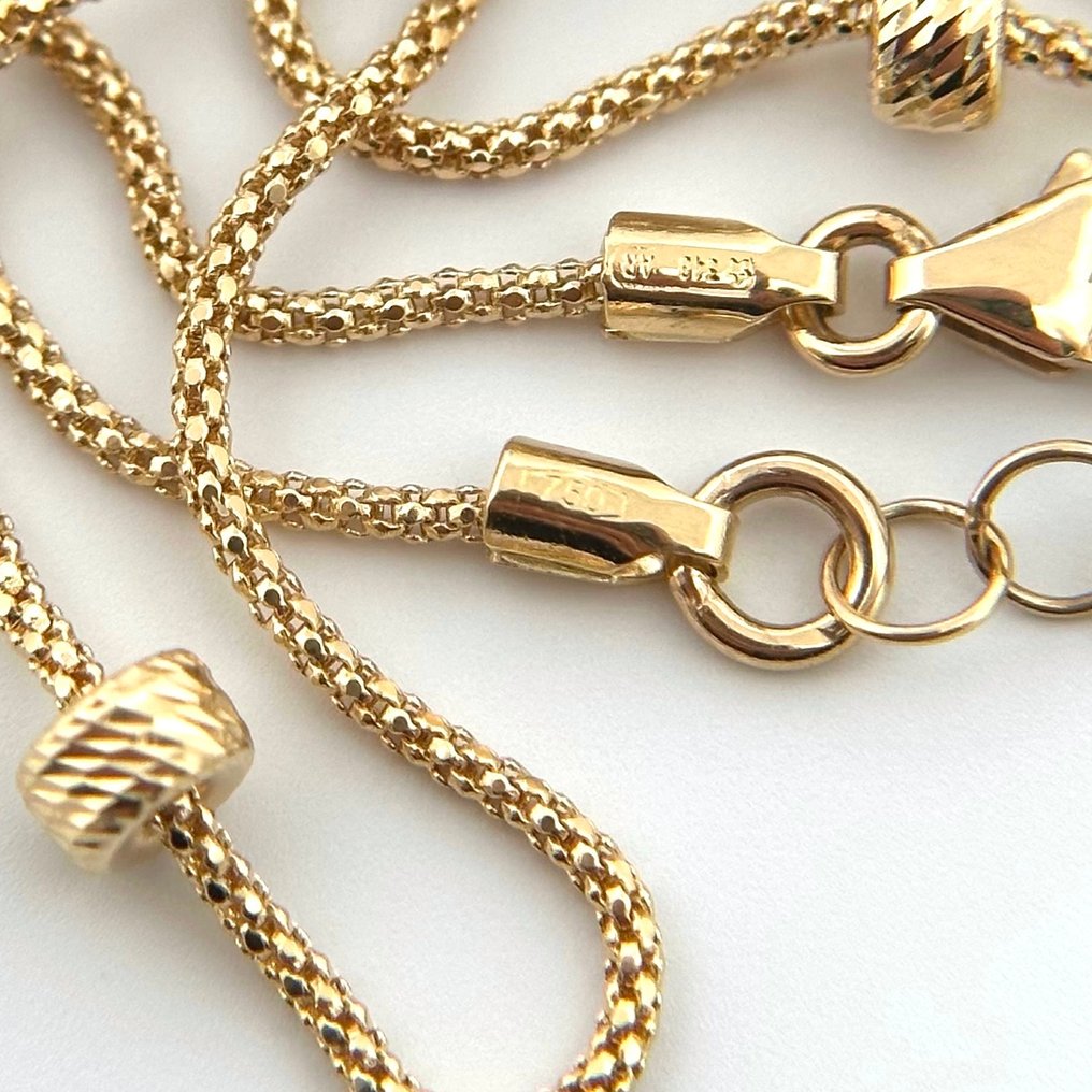 Nincs minimálár - Handmade - Karkötő - 1.9 g - 18 kt. Sárga arany #1.0