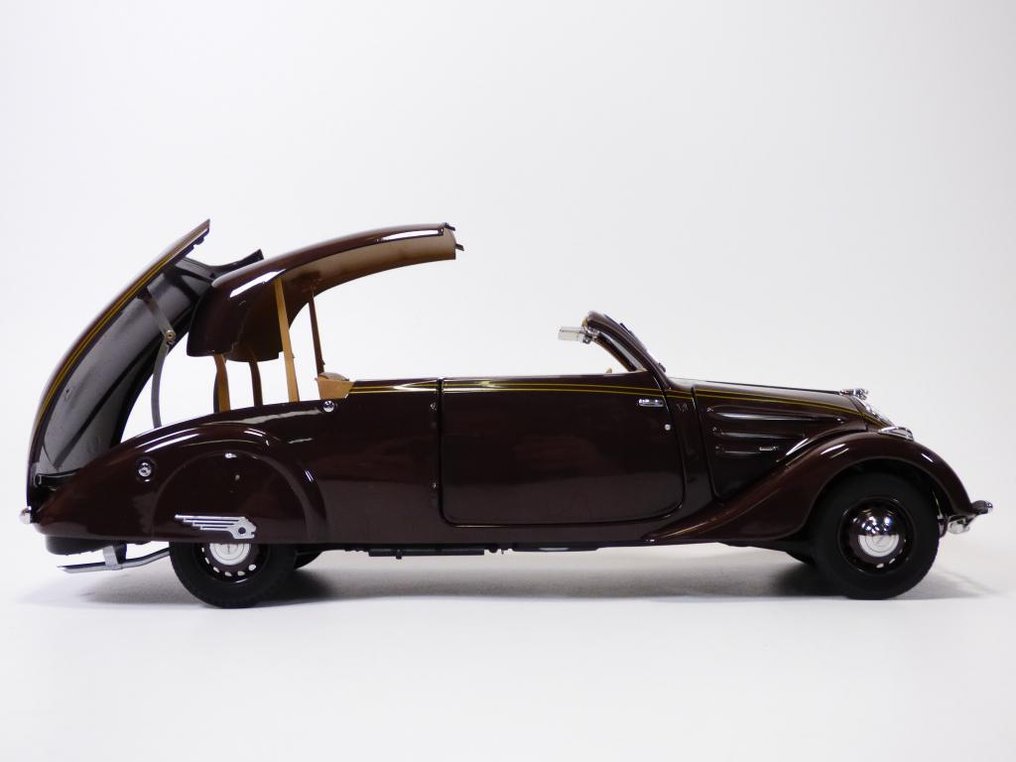 Norev 1:18 - 模型敞篷車 - Peugeot 402 Éclipse 1937 #1.0