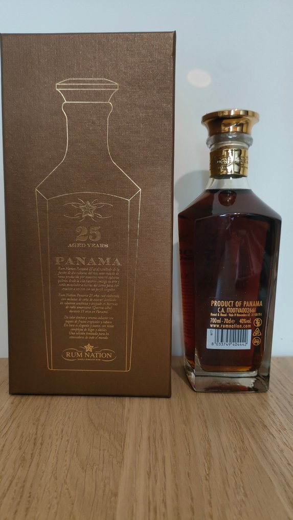 Panama 25 years old Rum Nation  - 70cl #2.1