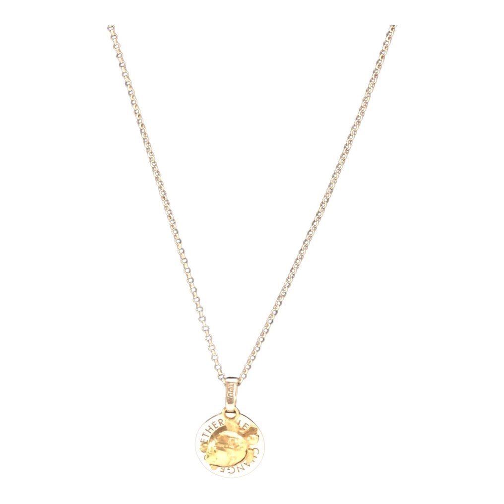 Senza Prezzo di Riserva - Tuum - Collana - Gaia - 9 kt Oro giallo, Argento #1.0