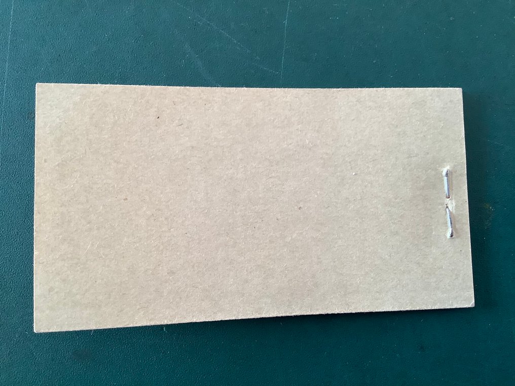 Γερμανική Αυτοκρατορία 1928 - Βιβλίο Nothilfe χωρίς αριθμό - Michel booklet 27.2 #4.3