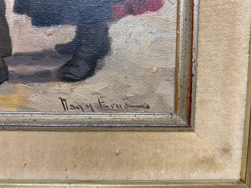 Ernö Nagy (1881-1952) - Markt in Boedapest #4.3