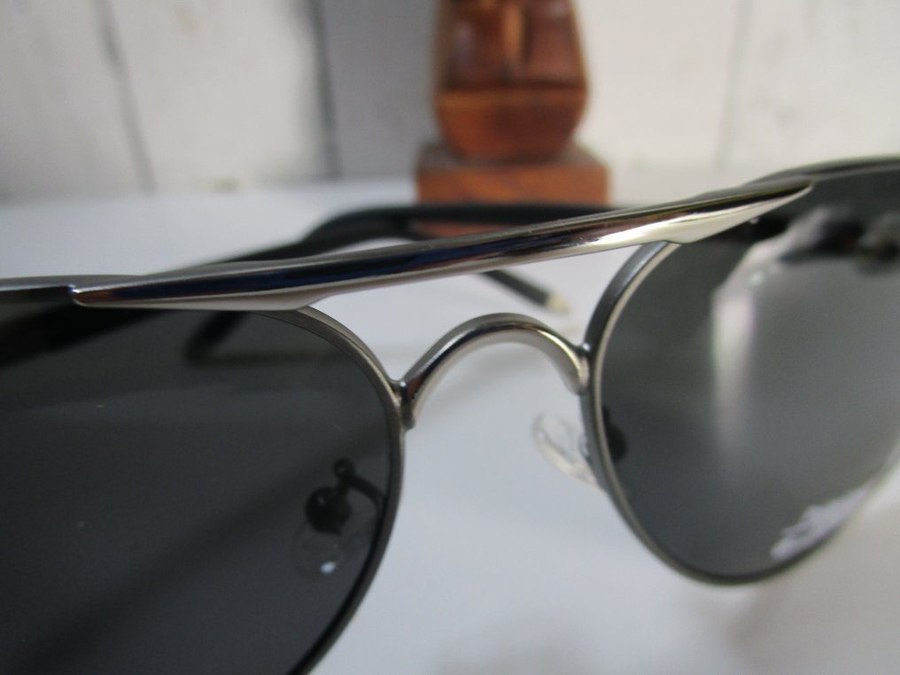 Porsche Design - Exclusive pilot model series P'8000 - metal frame BLACK/SILVER accessories - 眼鏡 #3.2