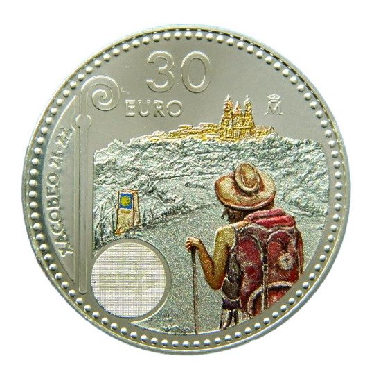 Spanje. 30 Euro 2021 "Xacobeo"  (Zonder Minimumprijs) #1.0