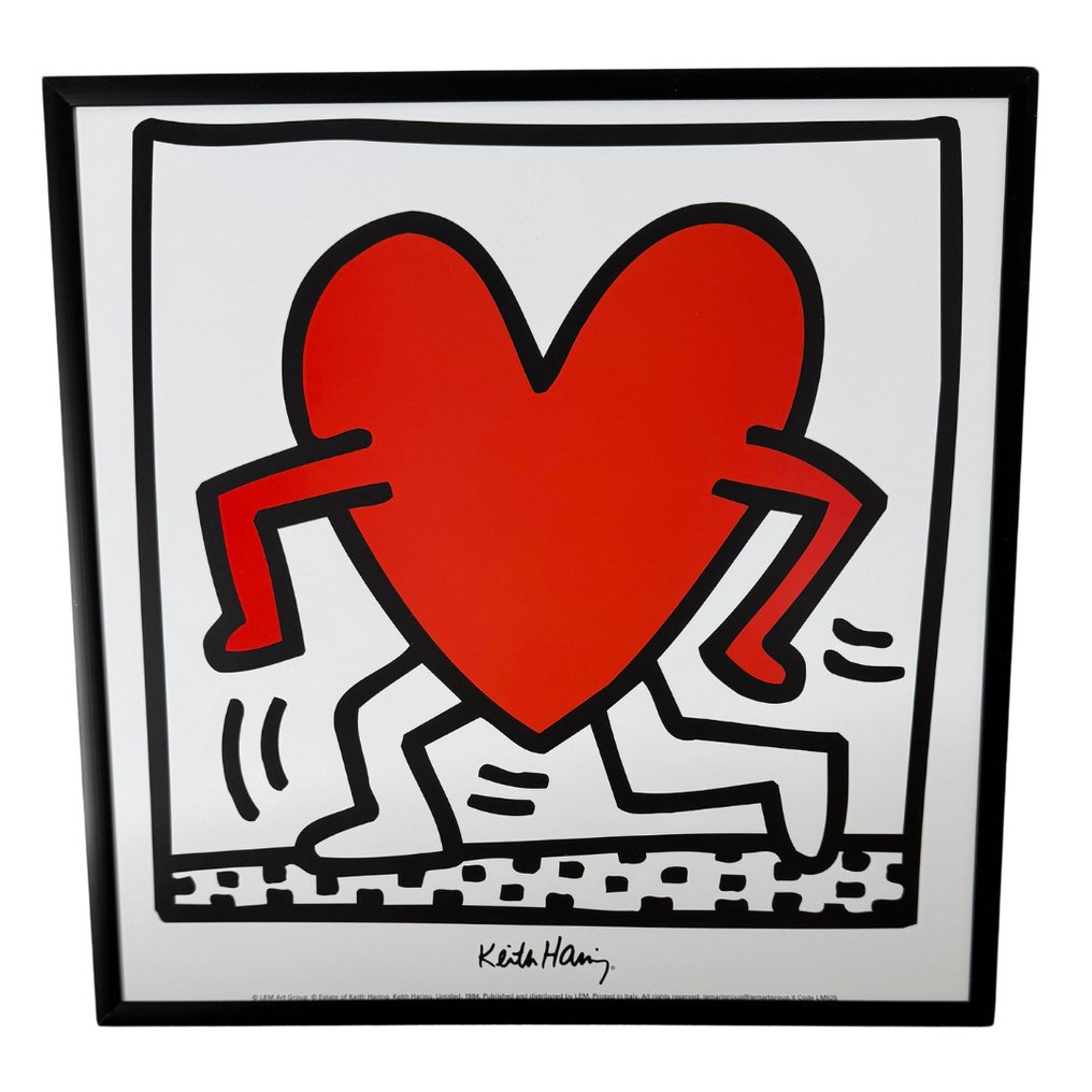 Keith Haring - LEM art group - 1984 #1.0
