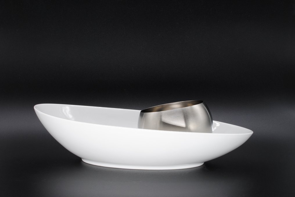 XXD - Max Kistner - Tál - Csont porcelán - GALAX pohárkészlet #3.2