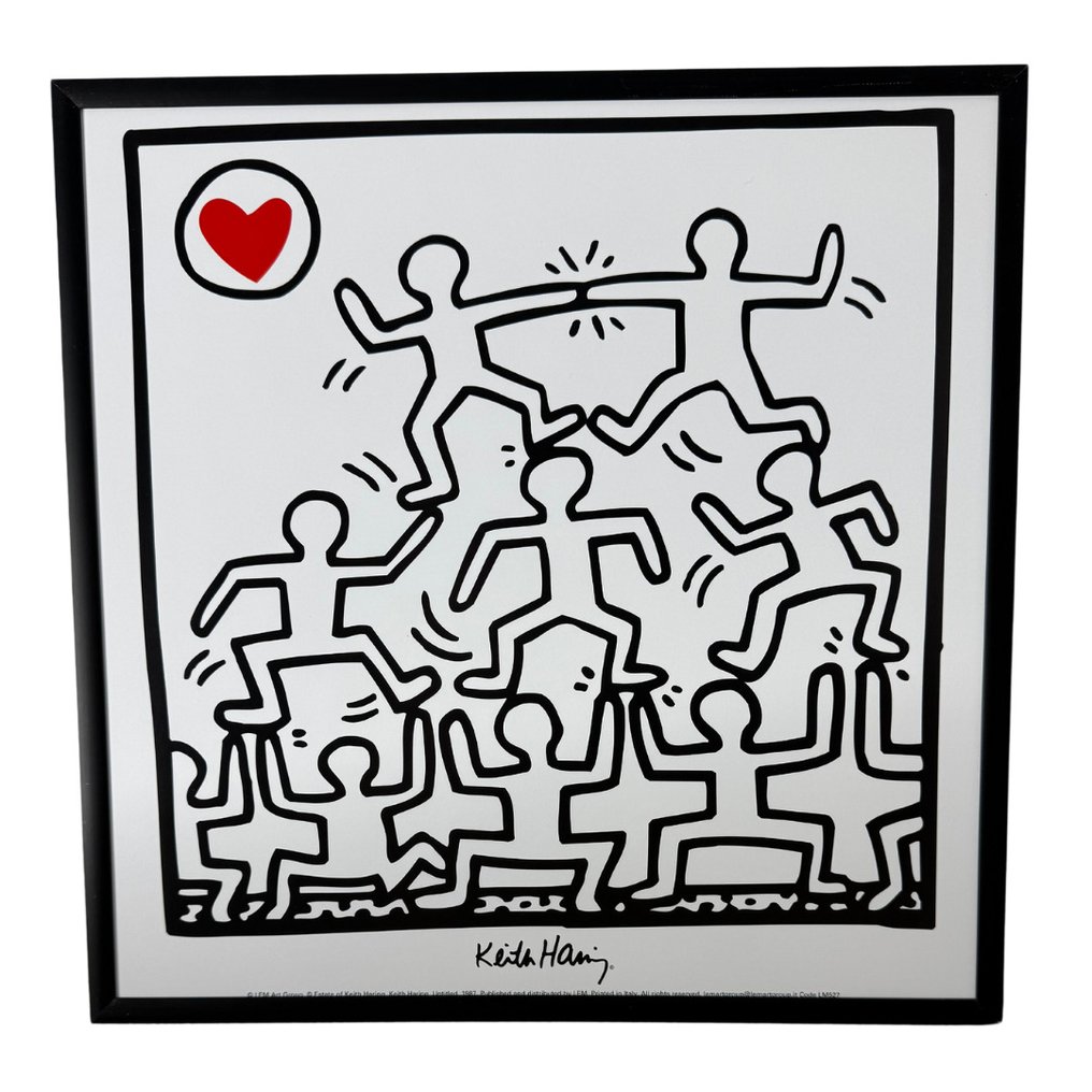 Keith Haring - LEM art group - 1987 - rare find - Anni ‘80 #1.0