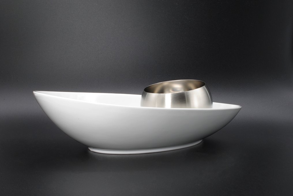 XXD - Max Kistner - Tál - Csont porcelán - GALAX pohárkészlet #4.3