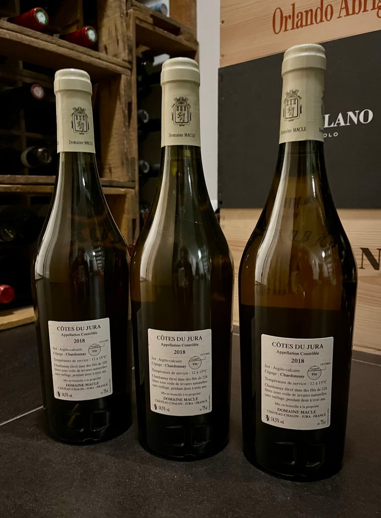 2018 Domaine Macle - Côtes du Jura - 3 Bottles (0.75L) #1.0