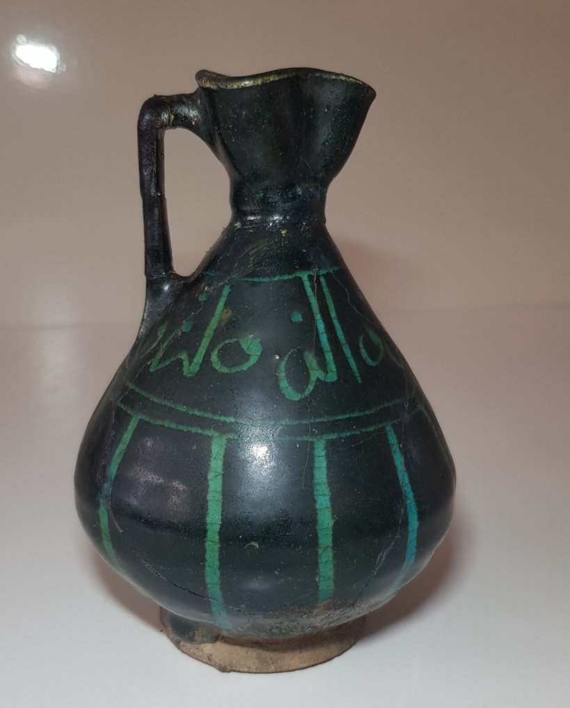 Islamique Silhouette Kashan, pichet seldjoukide #1.0