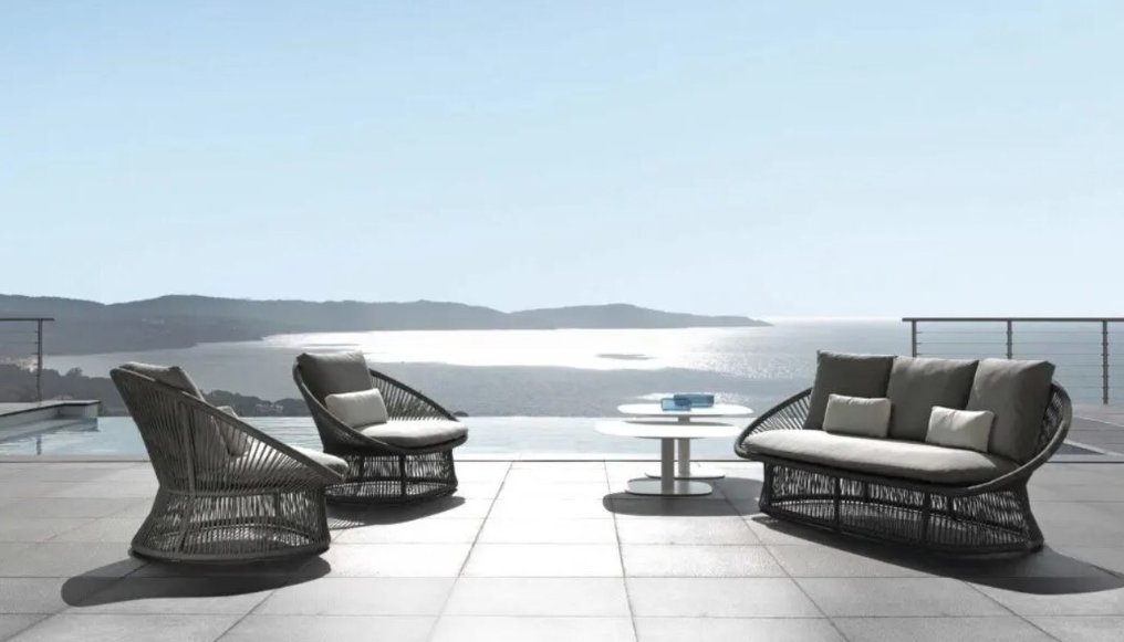 Talenti outdoor living - Marco Acerbis - Βοηθητικό τραπεζάκι - Σχοινί - ΝΕΟ #1.0