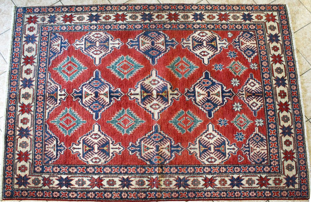 Ουζμπεκί - Χαλί - 205 cm - 153 cm #1.0