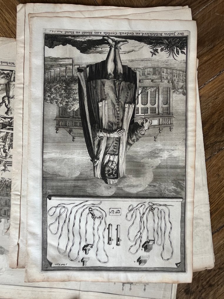 Abraham Bogaert - Ensemble de 23 gravures hollandaises 18e #4.3