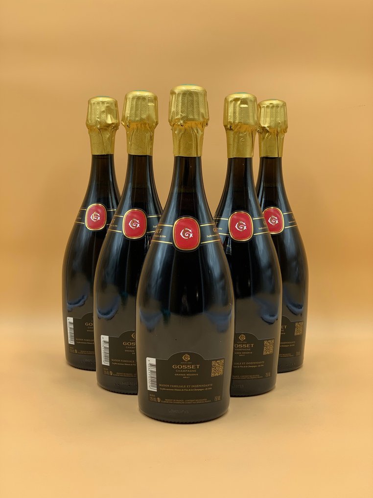 Gosset Grande Reserve Brut - Champagne - 6 Pullot (0.7 L) #1.0