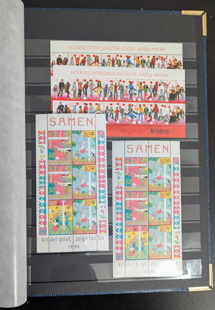 Netherlands 1924/2024 - Album of Kinderpostzegels + Various Thank You Cards #4.3