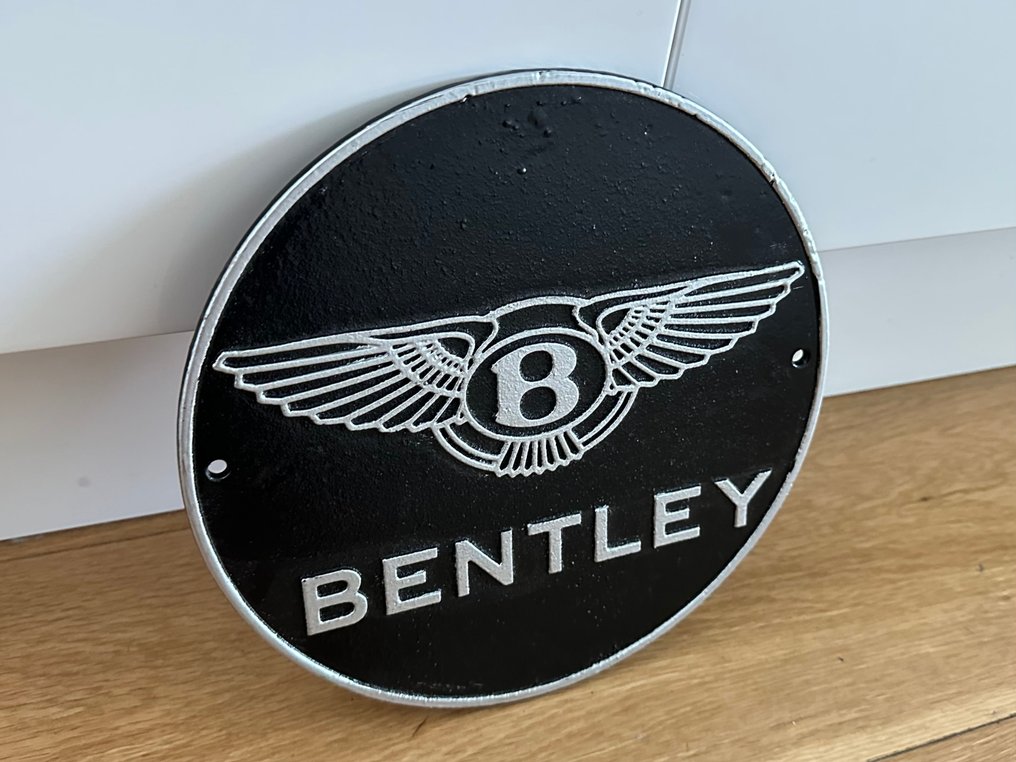 Sign - Bentley - Bentley Wings Vintage Metal Sign #1.0