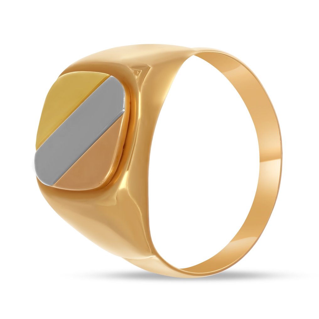 戒指 - 18K包金 白金, 玫瑰金, 黄金 #4.3