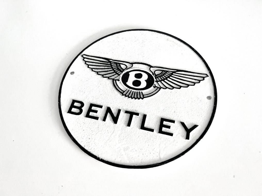 Sign - Bentley - Bentley Wings Vintage Metal Sign #2.1
