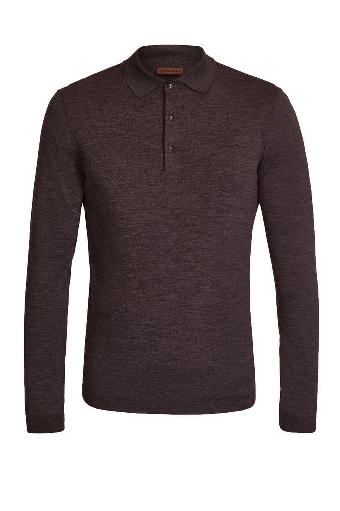 Stile Latino - Wool - 50 - M - Bruin - 毛衣 - New with tags #1.0