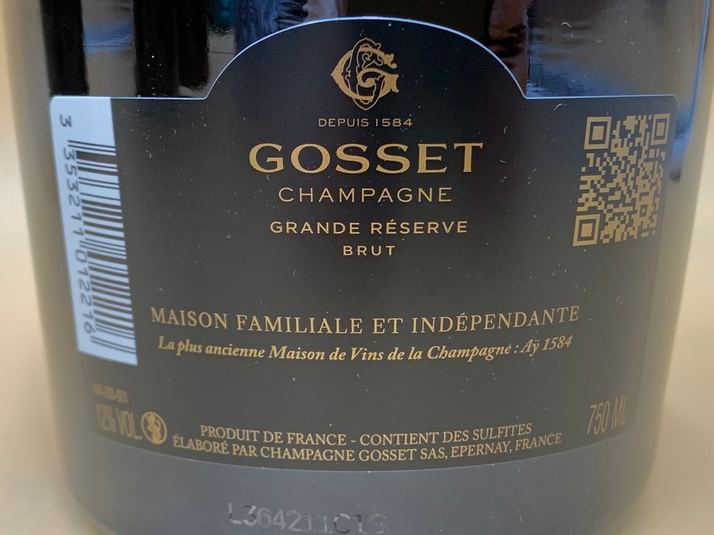 Gosset Grande Reserve Brut - Champagne - 6 Pullot (0.7 L) #4.3