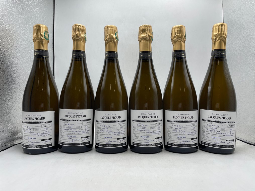 Jacques Picard Parcellaire Les Bènis AOC Blanc De Blanc Extra Brut - Champagne - 6 Bottles (0.75L) #1.0