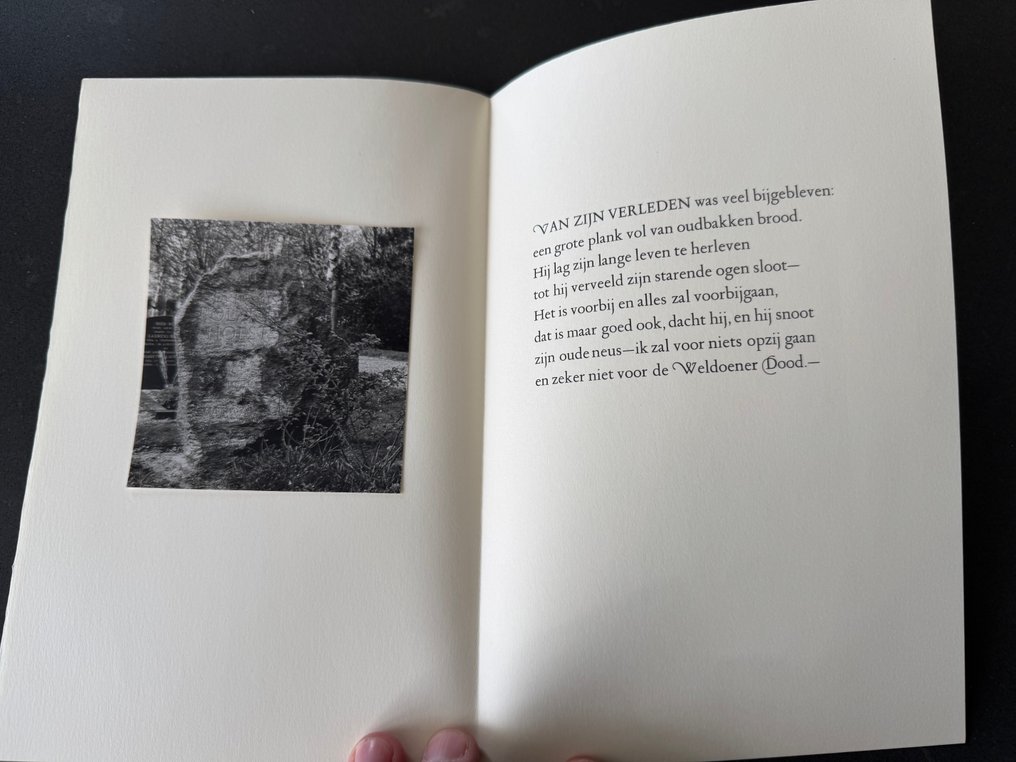 J. Slauerhoff, J.C. Bloem, S. Vestdijk, Jan Hanlo e.a. - Het nameloze... Twintig gedichten over de dood. - 1985 #2.1
