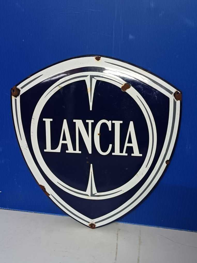 Targa Lancia - Plaque - Metaal #1.0