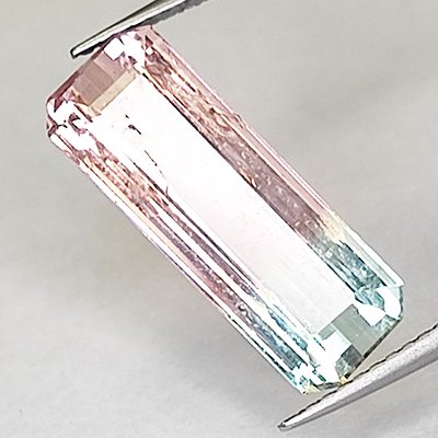 1 pcs  Ροζ, Πράσινο Τουρμαλίνης  - 6.83 ct - Instituto Gemólogico Español (IGE) - Bicolor #3.2