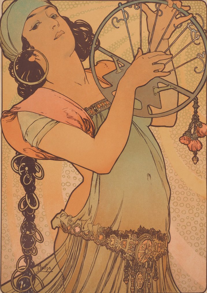 Alphonse Mucha (1860-1939) - Salomé #3.2