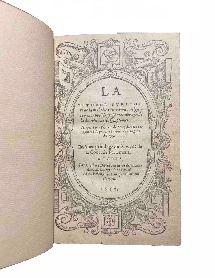 Thierry de Héry - La Methode curatoire de la maladie Venerienne - 1552 #3.2