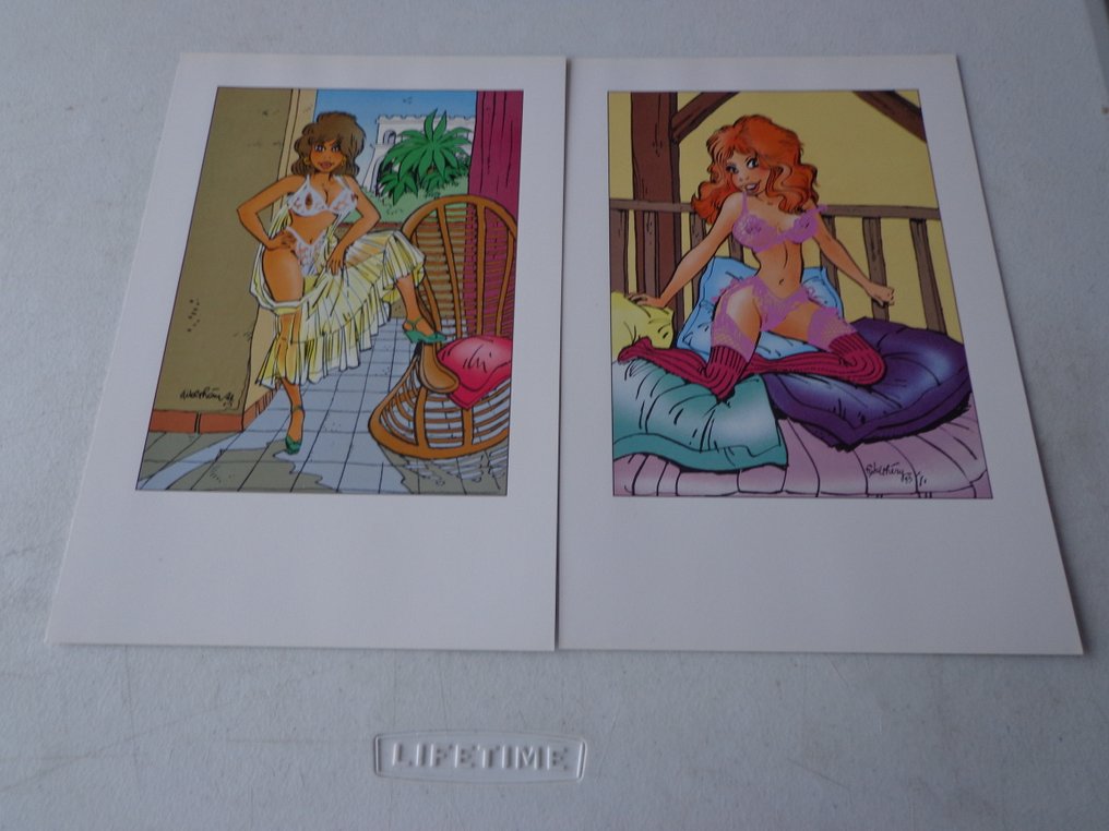 Walthéry, François - 1 Portfolio - Poils a gratter - 1993 #4.3