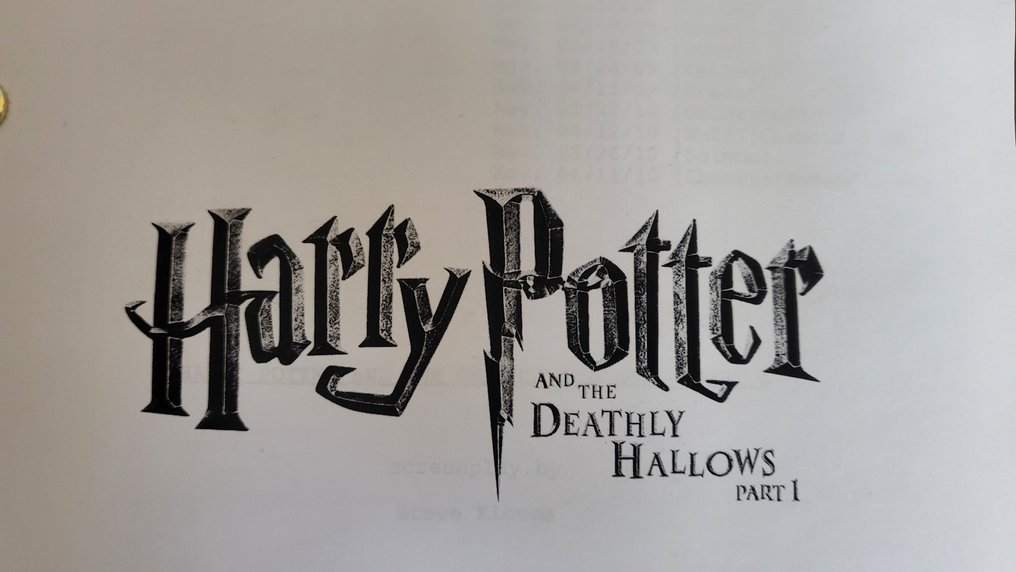 Harry Potter and the Deathly Hallows - Part 1 - Daniel Radcliffe, Emma Watson, Rupert Grint - Warner Bros. #1.0